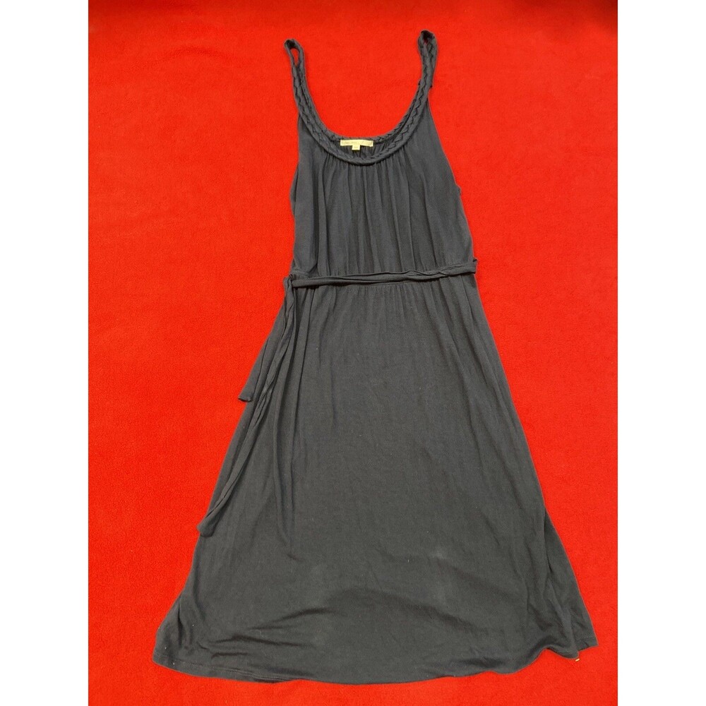STRETCH JERSEY DRESS Gap Navy Blue Viscose Tank sleeveless Dress Women Size M